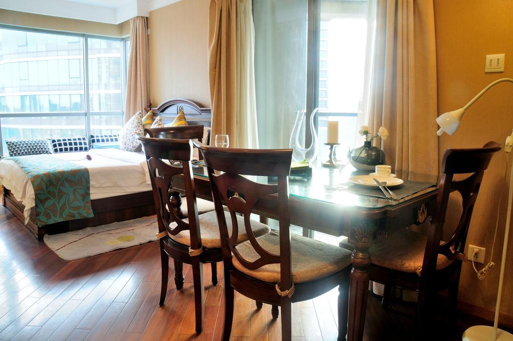 I Shangju Service Apartment Shanghai Buitenkant foto