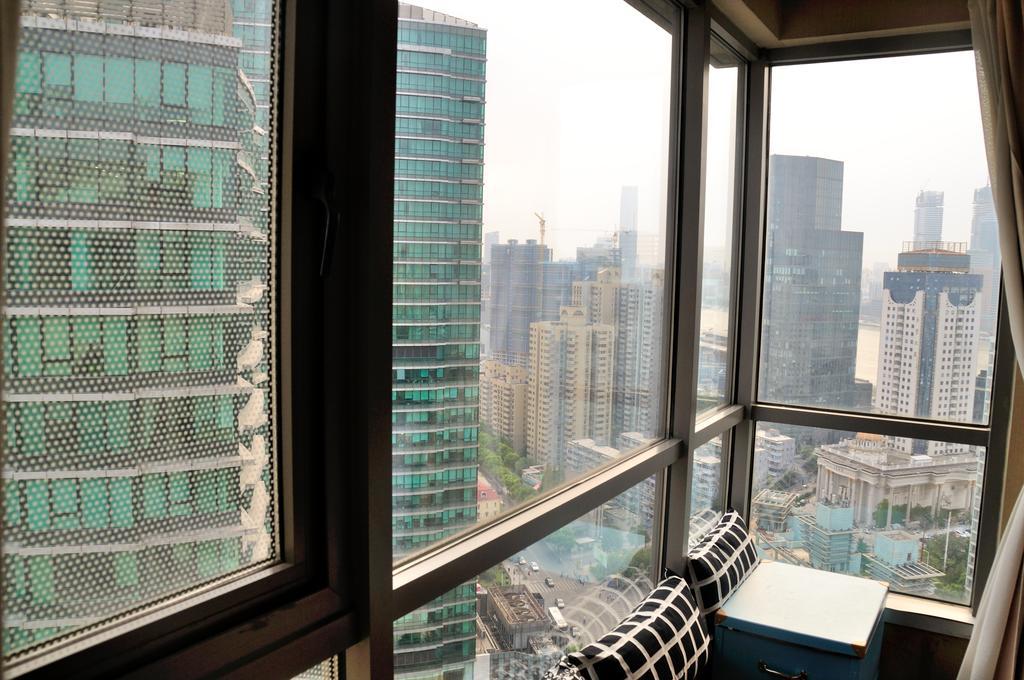 I Shangju Service Apartment Shanghai Buitenkant foto