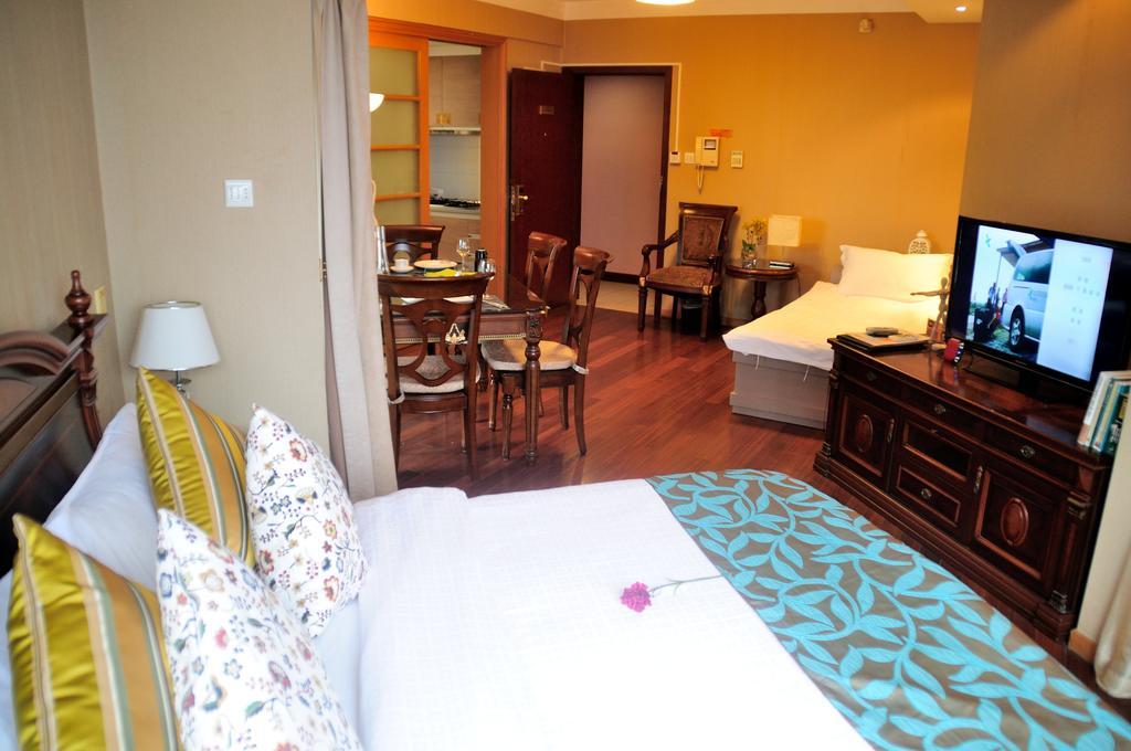 I Shangju Service Apartment Shanghai Buitenkant foto