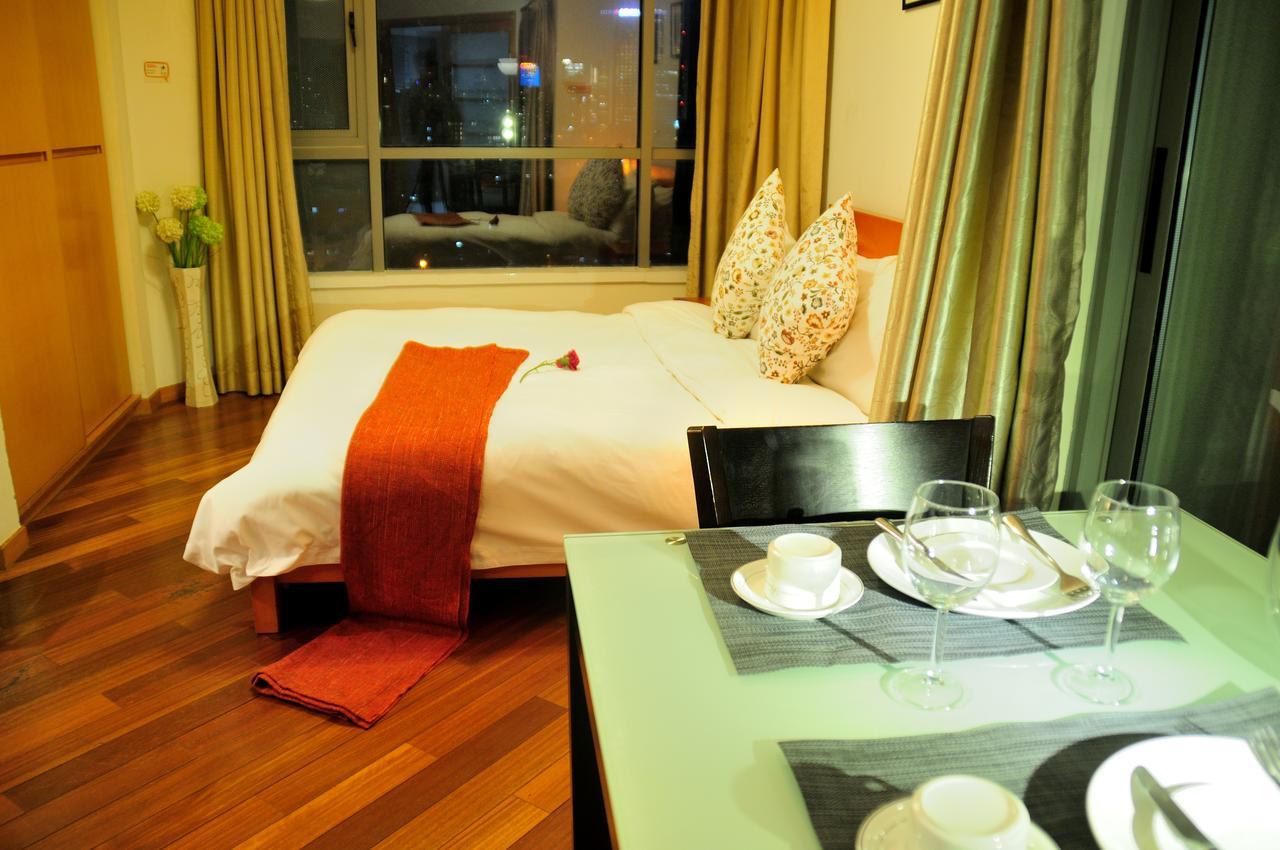 I Shangju Service Apartment Shanghai Buitenkant foto