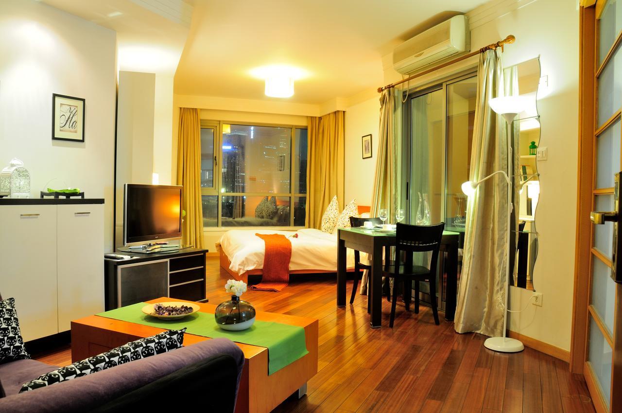 I Shangju Service Apartment Shanghai Buitenkant foto