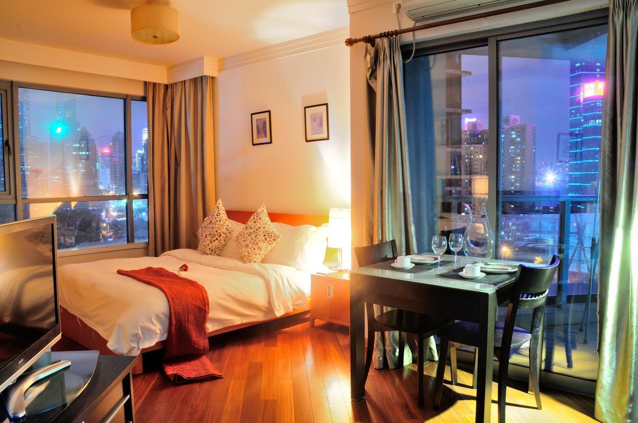 I Shangju Service Apartment Shanghai Buitenkant foto